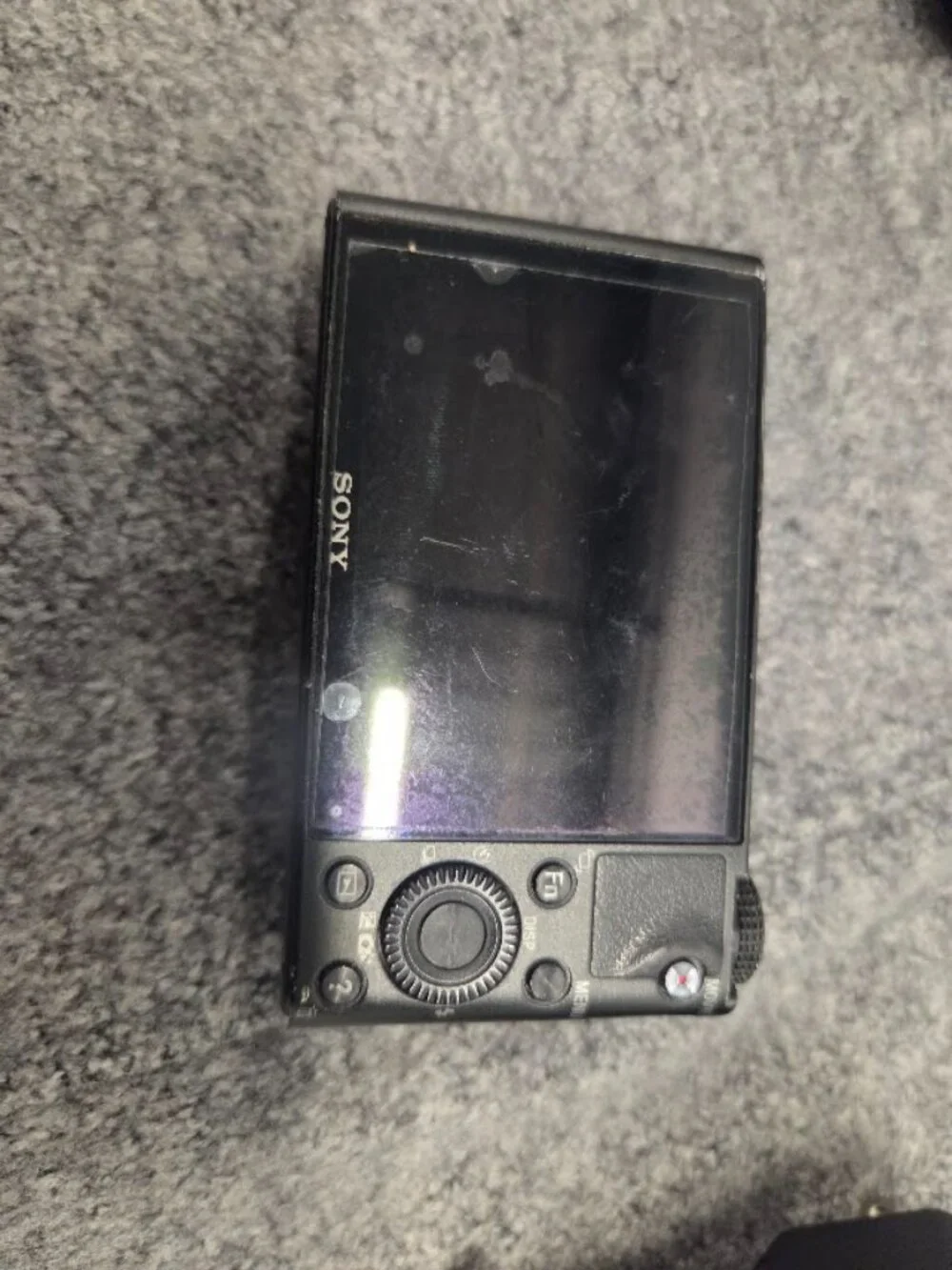 Sony Cyber-shot DSC-RX100 20.2MP Compact Digital Camera - Black